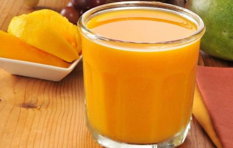 Как приготовить сок из манго дома